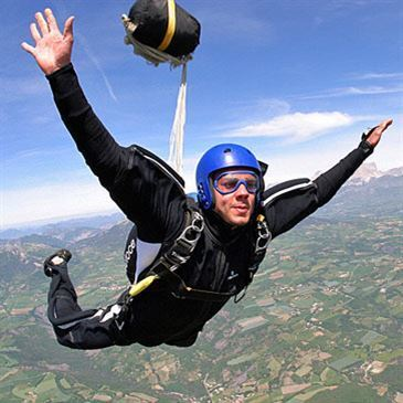 Saut d'initiation en Parachute à Gap — parachute à Gap