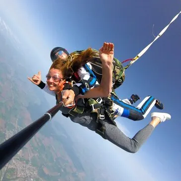 Saut en Parachute au Tréport - La Côte d'Albâtre — parachute à Le Tréport