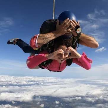 Saut en Parachute en Tandem près de Biarritz — parachute à Biarritz