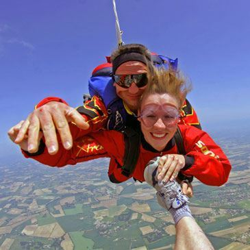 Saut en Parachute Tandem à Castres — parachute à Castres