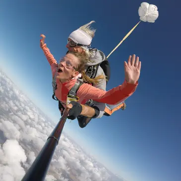 Saut en Parachute Tandem à Montargis au Sud de Paris — parachute à Montargis