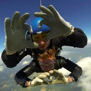 Saut en Parachute Tandem près d'Amiens — parachute à Amiens