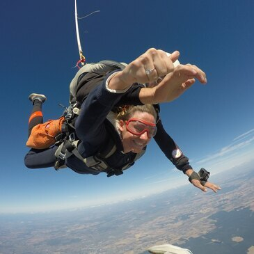 Saut en Parachute Tandem près de Beaune — parachute à Beaune