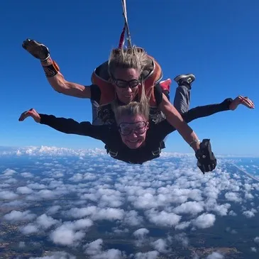 Saut en Parachute Tandem près de Lacanau — parachute à Lacanau